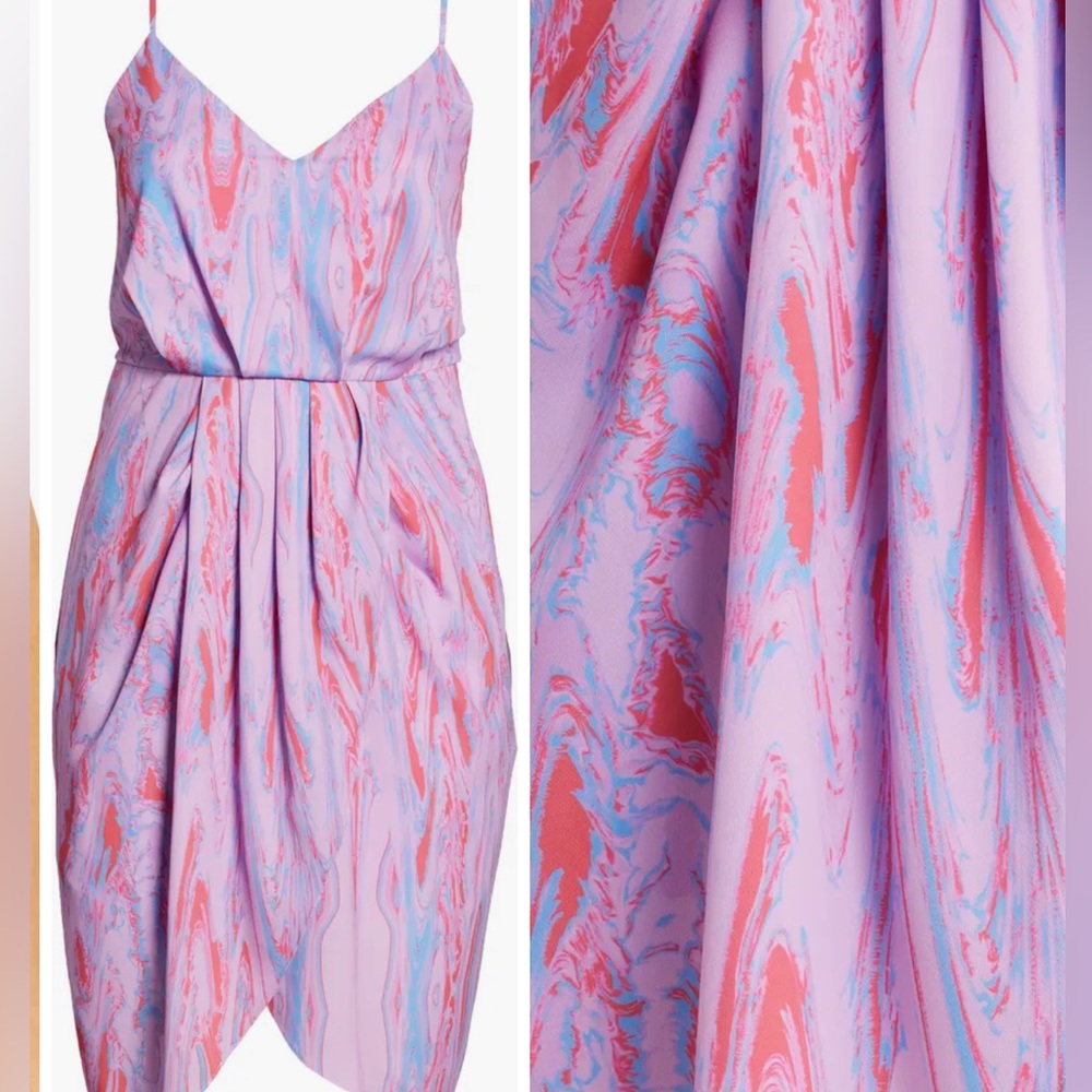 NWT: Plus size purple melt dress